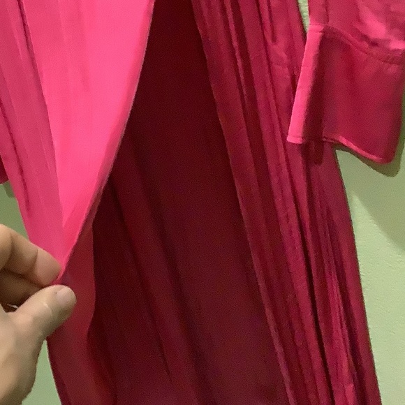 Free People Rose Mock Neck Embroidered Deep Slits Dress Lightweight S - Picture 6 of 8